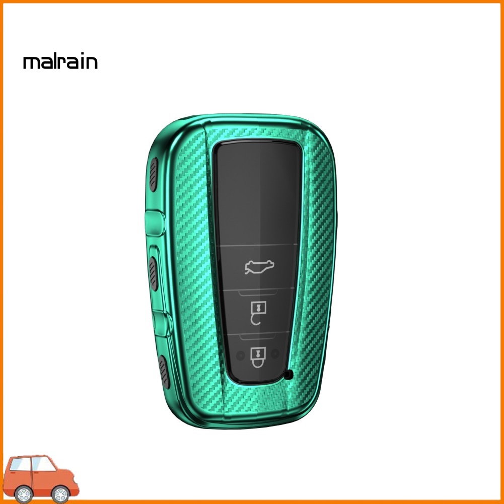 Vỏ Bảo Vệ Chìa Khóa Điều Khiển Từ Xa 3 Nút Cho Xe Hơi Toyota CHR Camry Prado