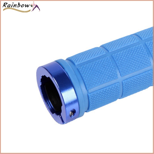 1 Cặp Vỏ Bọc Tay Lái Xe Đạp Leo Núi Bằng Cao Su Chống Trượt Thấm Hút Mồ Hôi