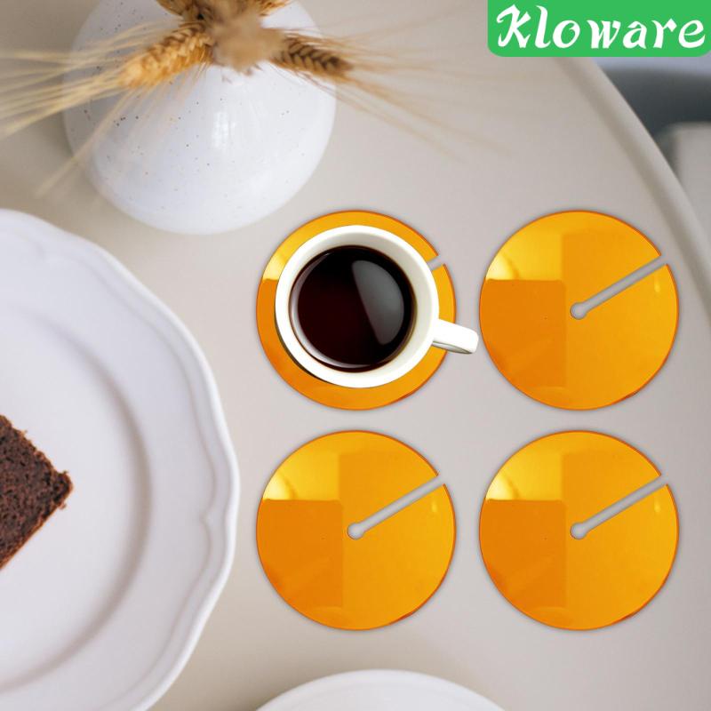 Set 4 Cốc Uống Cà Phê Dùng Làm Quà Tặng Trong Nhà Bếp