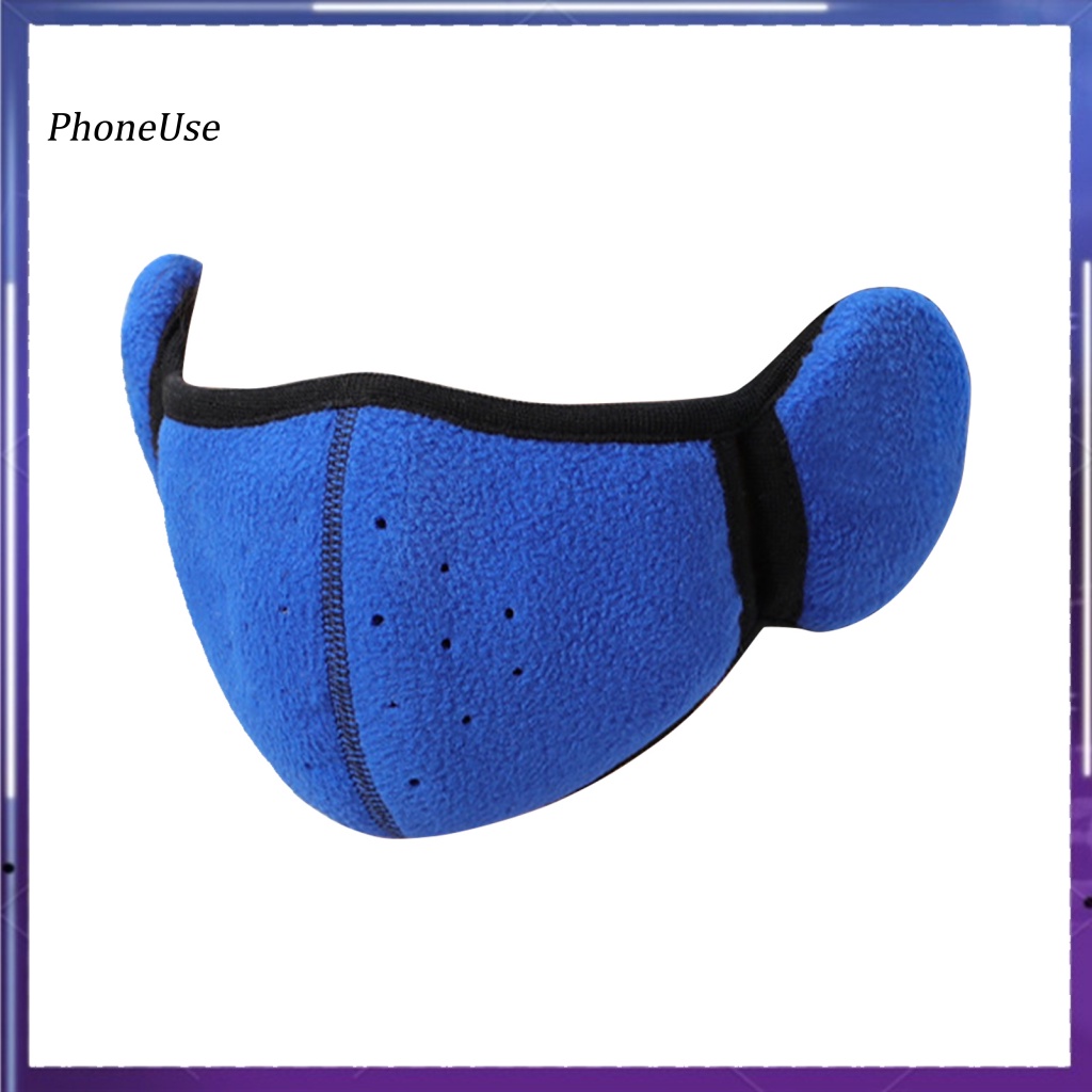 Mặt Nạ Thể Thao Bằng PU Co Giãn Hình Stitch Che Tai Hỗ Trợ Leo Núi