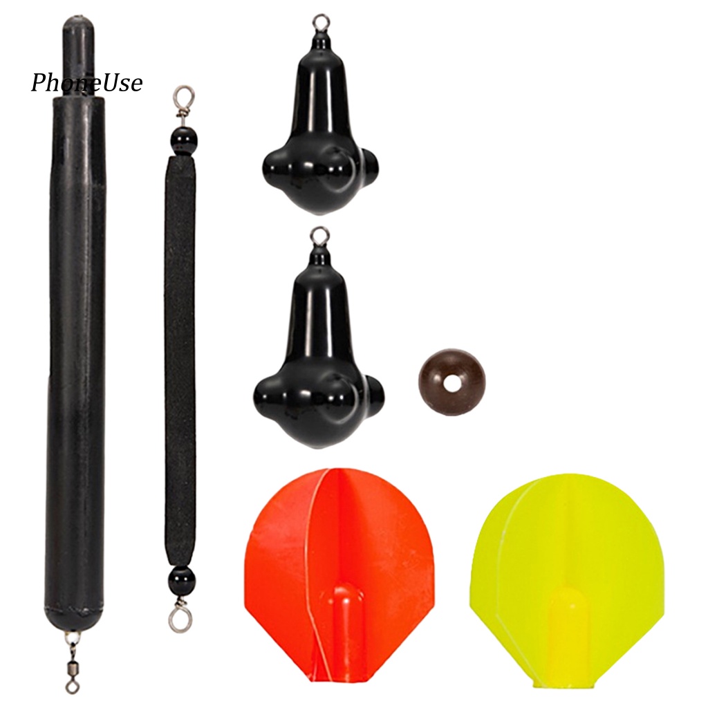 1 Bộ Phao Nổi Câu Cá Bằng Nhựa PU Đánh Dấu Đứng Độ Ổn Định Cao Chống Mài Mòn