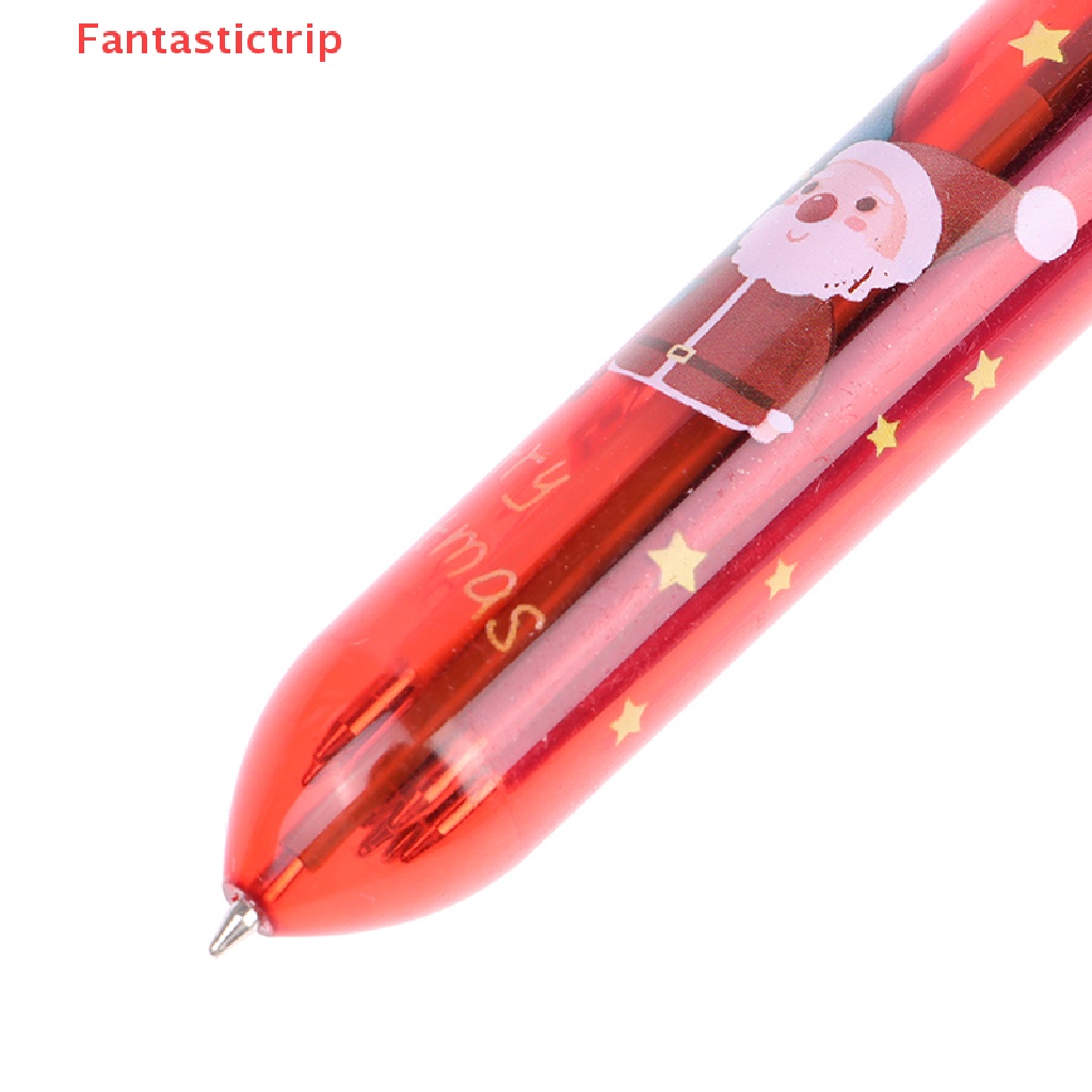 Bút Bi 10 Màu Ngòi 0.5MM Chủ Đề Giáng Sinh