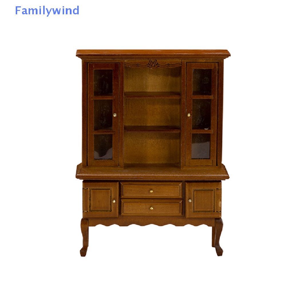 Đồ Nội Thất Phòng Ngủ Hai Cửa Trang Trí Nhà Búp Bê 1: 12