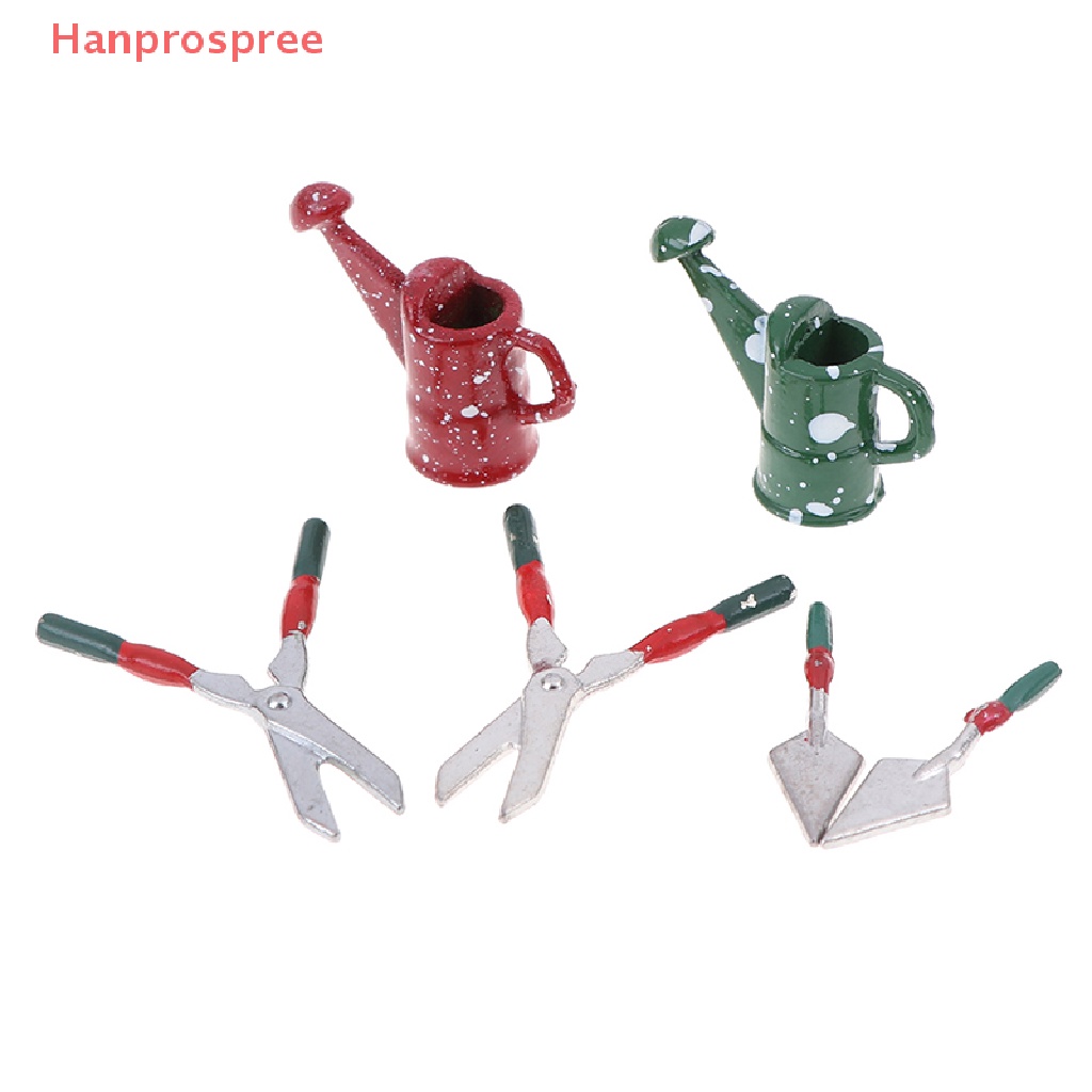 Bộ 3 Bình Tưới Nước Cho Nhà Búp Bê Tỉ Lệ 1 / 12