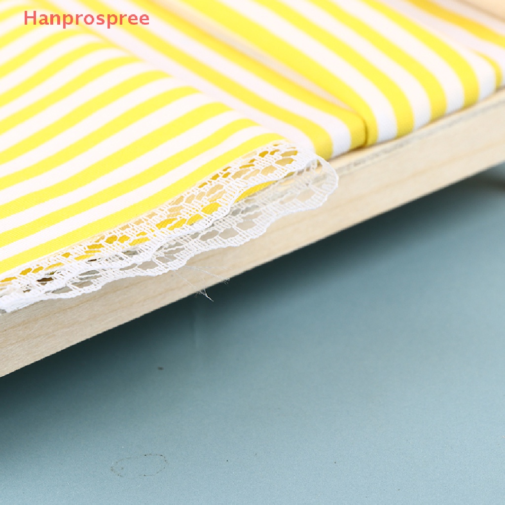 Mô Hình Giường Ngủ Mini Tỉ Lệ 1: 12 Trang Trí Nhà Búp Bê