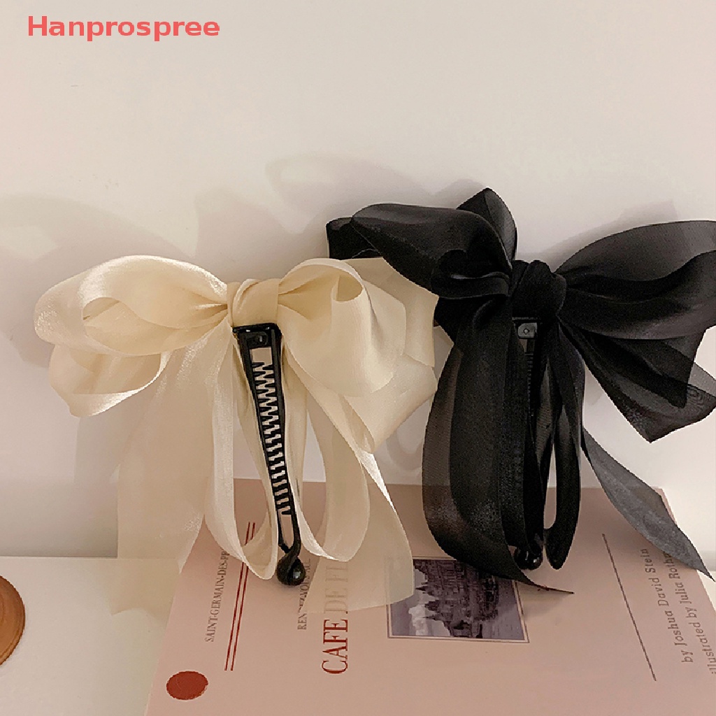 Bộ 1 Kẹp Tóc Đuôi Ngựa Dạng Dọc Đính Nơ Ruy Băng Kiểu Hàn Quốc 2022