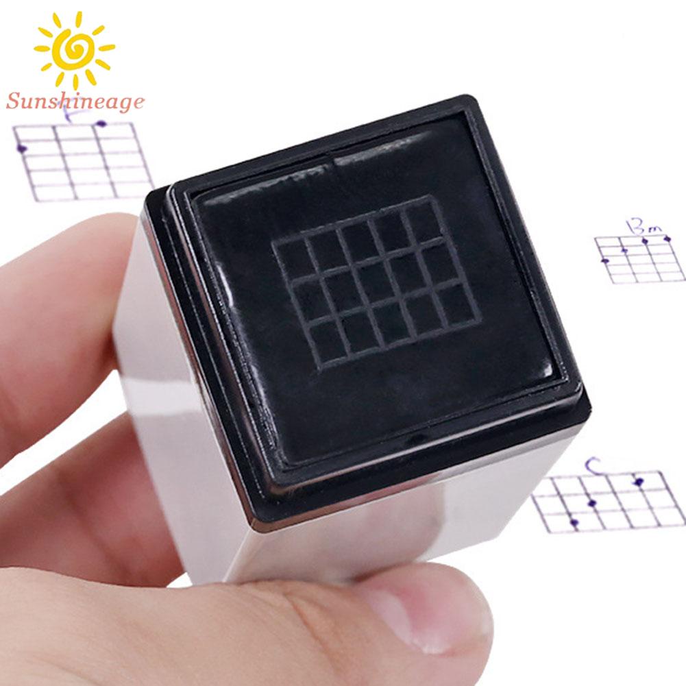 1 Dụng Cụ Tem In Dấu Hiệu Ghi Ta Ukulele Cho Người Mới Bắt Đầu