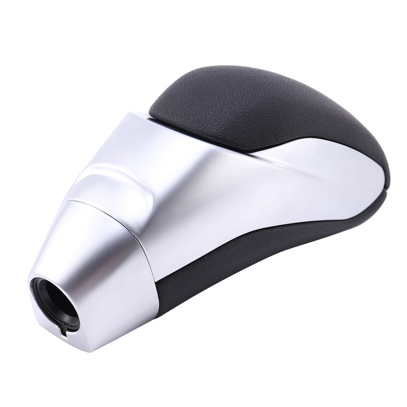 Bộ 2 Đầu Bọc Cần Gạt Số Xe Hơi Mazda 3 5 6 8 Chất Liệu Da Nhám &amp; Bóng