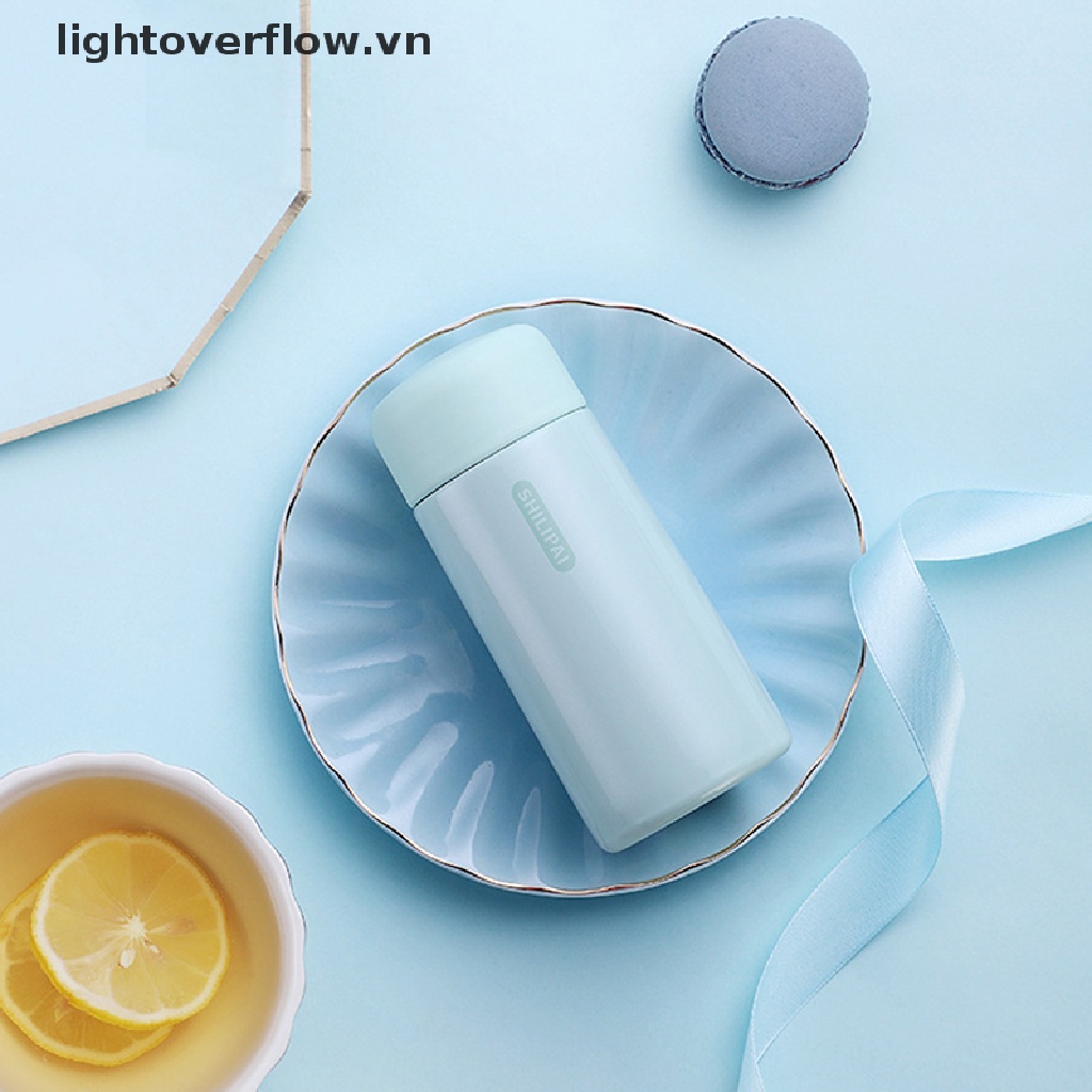 Bình Đựng Nước Nóng Mini Hai Lớp Hút Chân Không Dùng Khi Đi Du Lịch