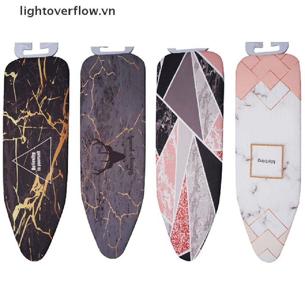 Tấm Bọc Bàn Ủi Bằng Nỉ Dày Dặn Cách Nhiệt Họa Tiết Đá Hoa Cương 140 * 50cm