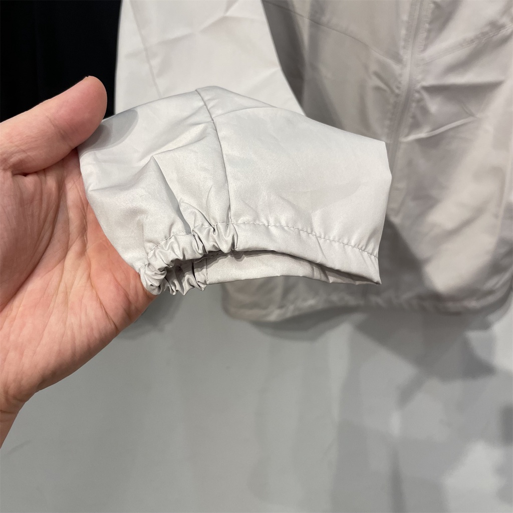 AIR JORDAN Áo Khoác Thể Thao 100% polyester Thêu Họa Tiết Chống Gió Cổ Đứng Cho Nam