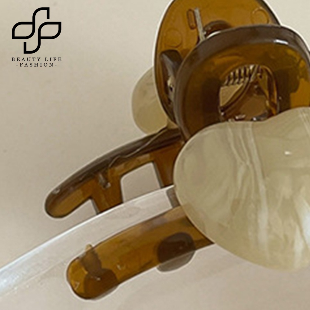 Kẹp Tóc Hình Trái Tim Mini Chống Trượt