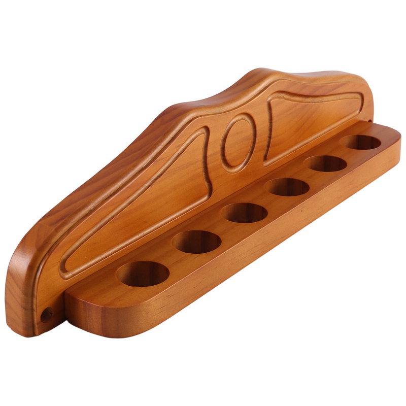 Giá Đỡ Gậy Đánh Bida 6 Lỗ Gắn Tường Tiện Lợi