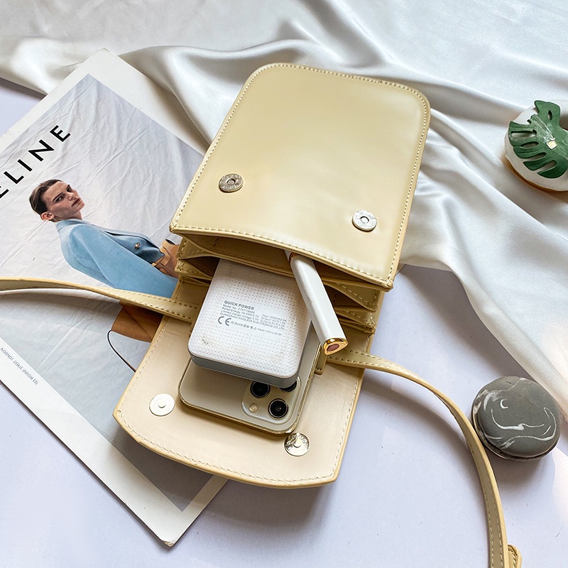 Túi Đeo Chéo Nhỏ Xinh Đựng Điện Thoại Phong Cách Hàn Quốc