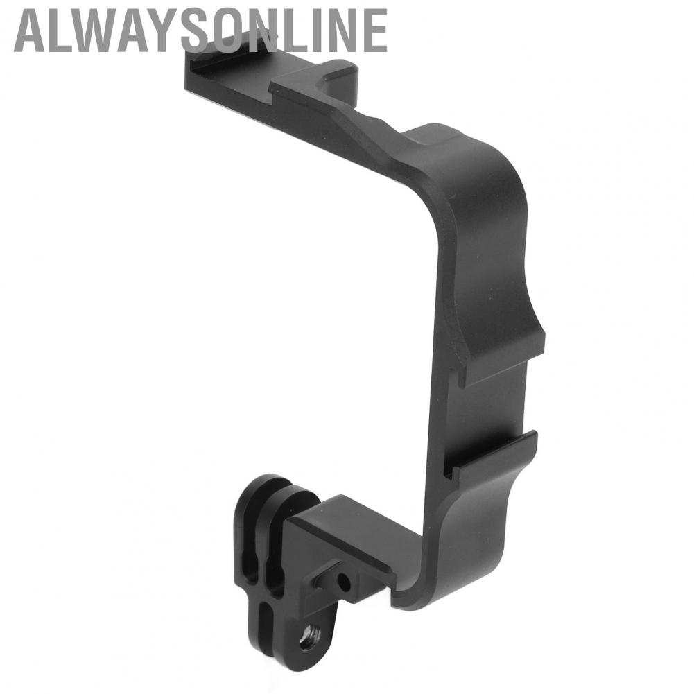 Alwaysonline Tripod Flash Light Microphone Bracket  Live Vlog Video Shooting CNC Precise Machining for OSMO