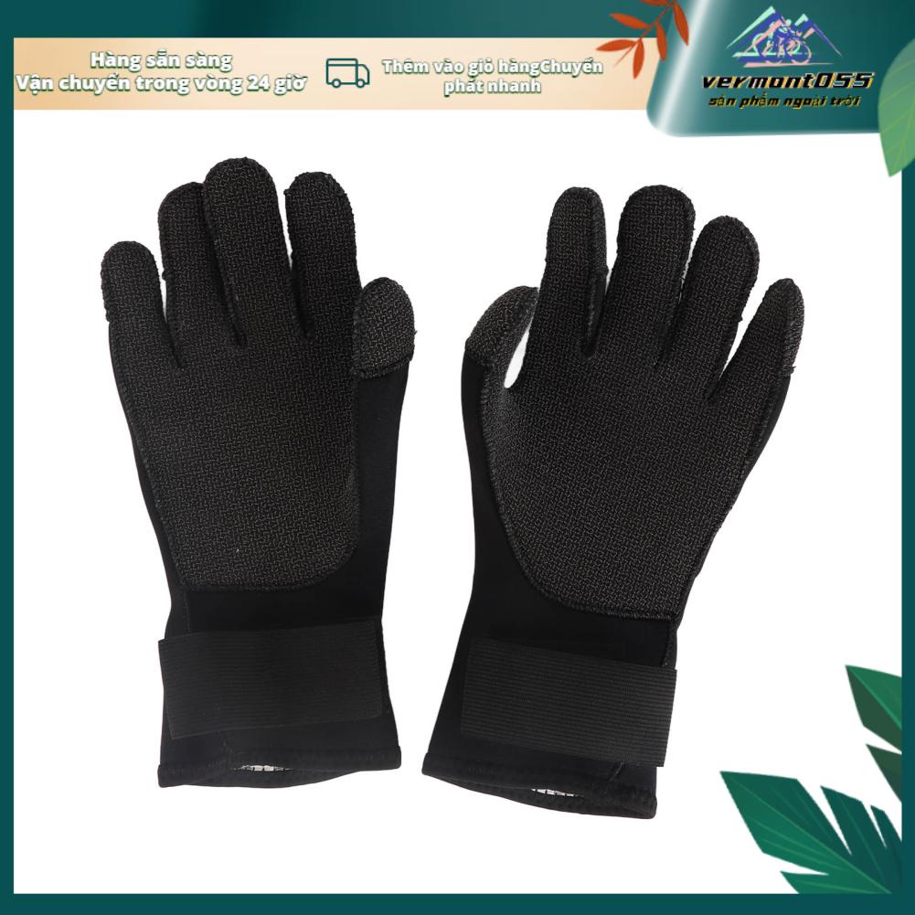 Vermont055 1 3Mm Unisex Lặn Găng Tay Cắt Chống Thấm Nước Aramid Sợi Bơi