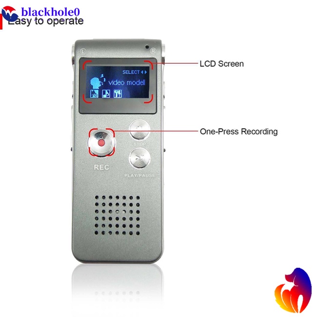 Máy Ghi Âm Mini 8GB Kỹ Thuật Số Tiện Lợi MP3