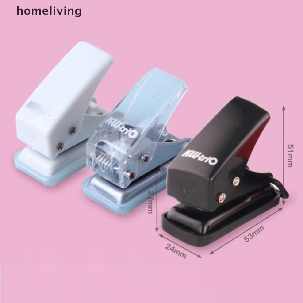 Dụng Cụ Đục Lỗ Giấy Hình Tròn Mini Dễ Thương