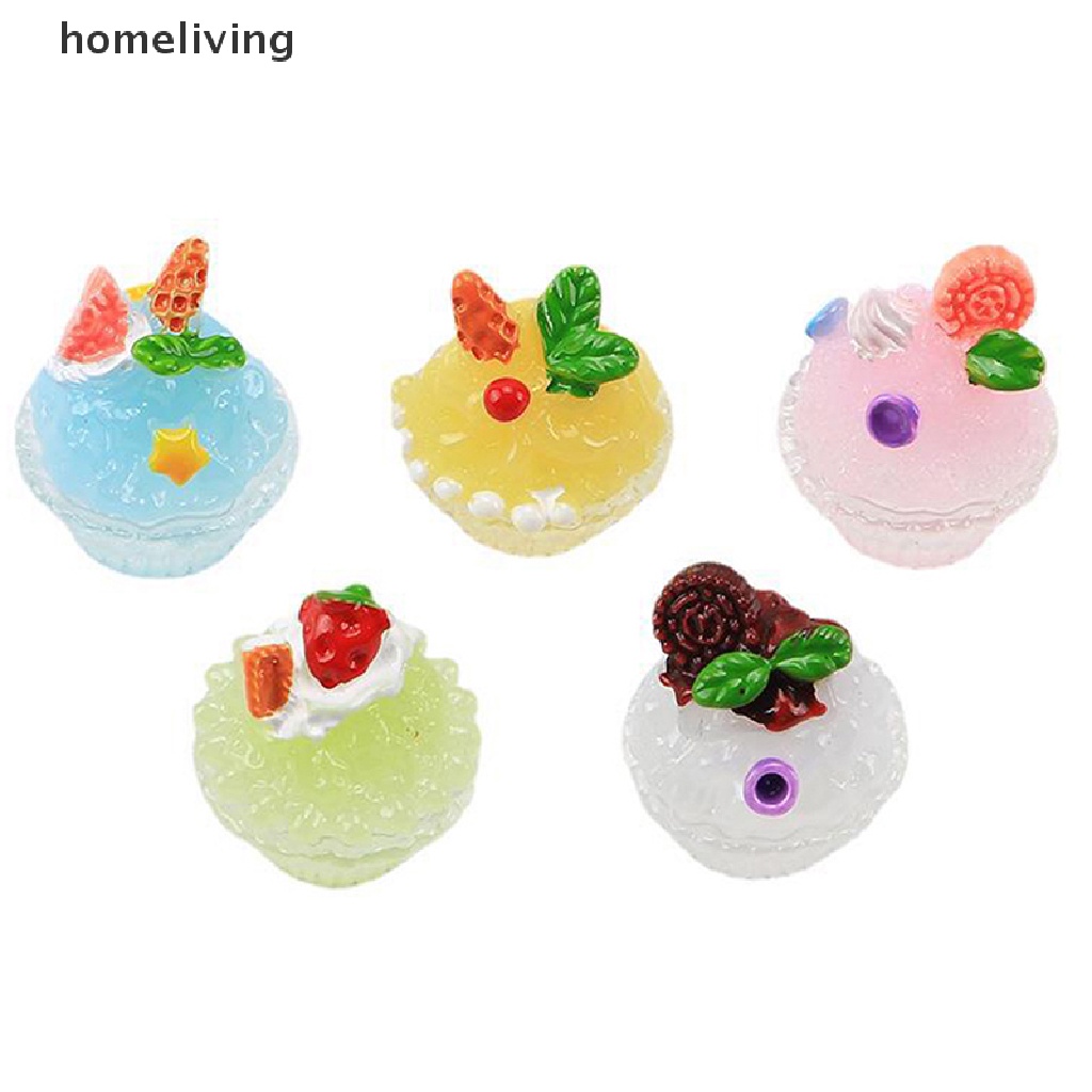 Set 5 Ly Nước Mini Đồ Chơi Cho Nhà Búp Bê