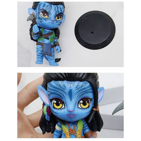 Set 2 Mô Hình Mô Phỏng Nhân Vật Jake Neytiri Trong Avatar 2
