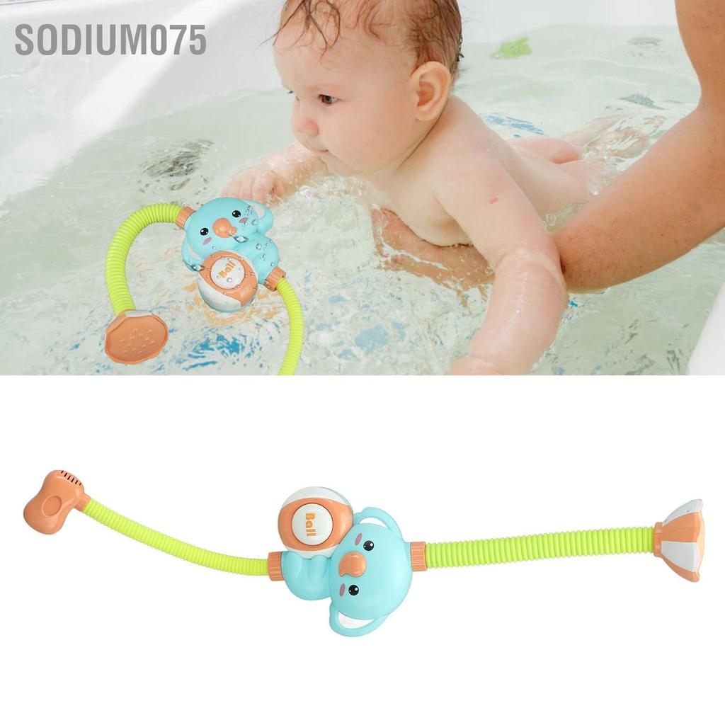 Sodium075 Tắm Cho Bé Đồ Chơi Giá Rẻ Điều Chỉnh Voi Bơm Hút Nước Bồn