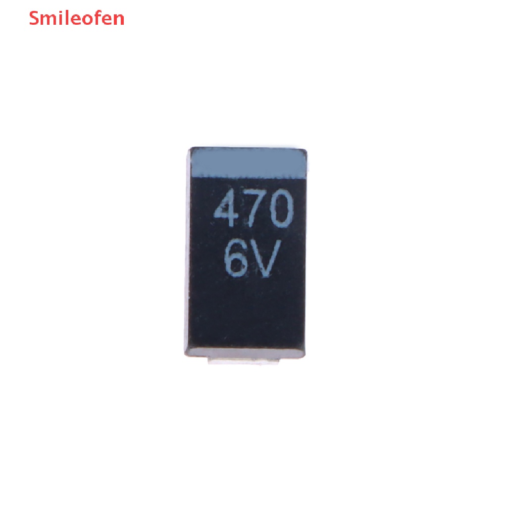Set 10 Tụ Điện Loại D 6.3V470UF 477J 470UF 6V D7343 Mới