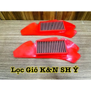 Lọc gió độ k&n dành cho sh ý gắn như zin ////