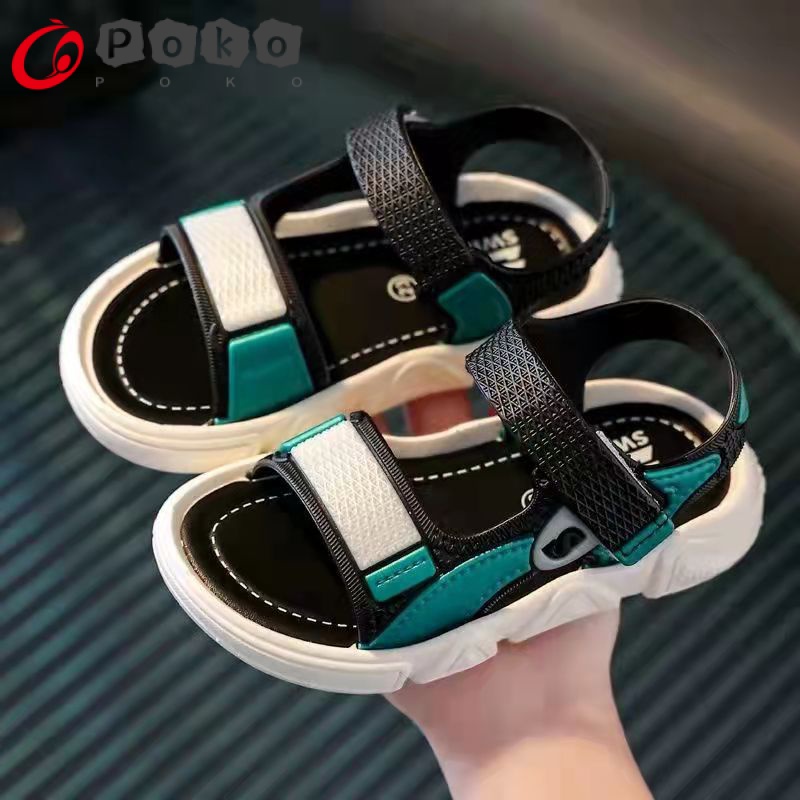 Giày Sandal Đế Mềm Chống Trượt Mùa Hè 2023 Phong Cách Mới Cho Bé Trai