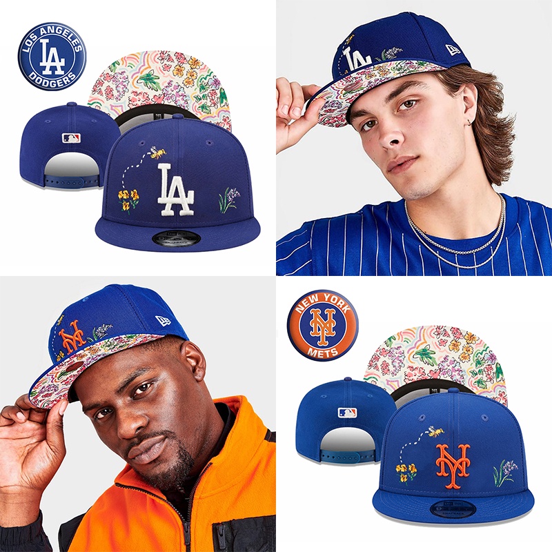Mũ Lưỡi Trai Chống Nắng Phong Cách Hiphop MLB Teams Los Angeles Dodgers 2023