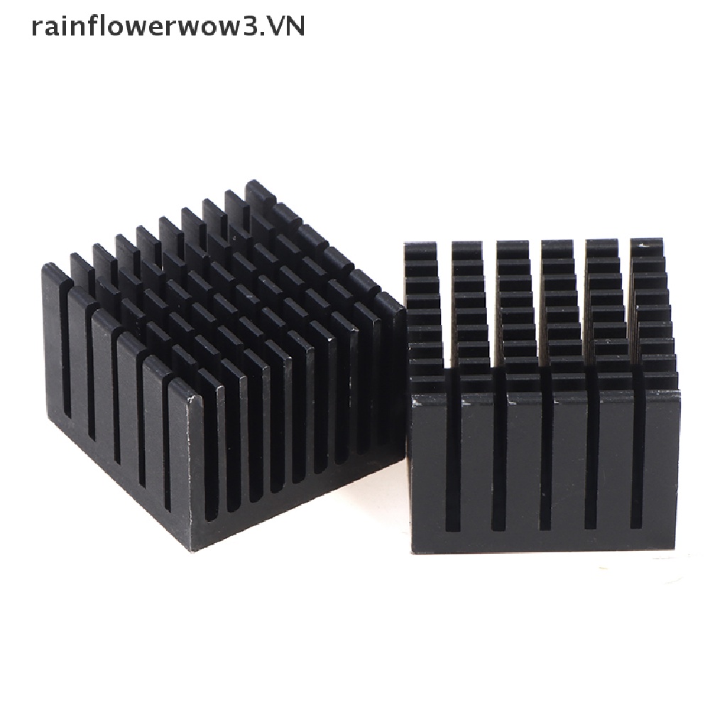 Set 2 Bộ Tản Nhiệt Bằng Nhôm Kích Thước 40x40x30mm Chuyên Dụng Cho Chip Đèn LED Điện Tử