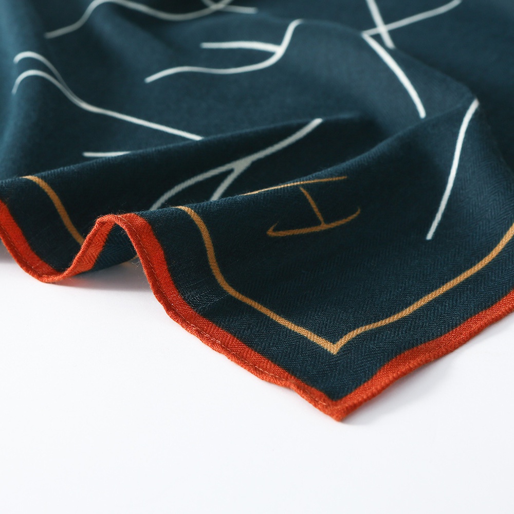 Khăn Choàng Cổ Hình Vuông Cỡ Nhỏ Chất cotton Lanh Thời Trang Xuân Hè Kích Thước 65 * 65cm Cho Nữ