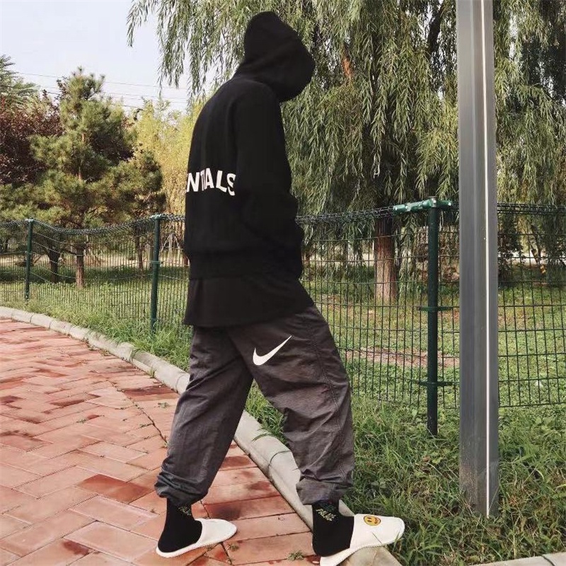 Nke Quần Dài Thể Thao Ống Rộng 100% Chính Hãng Dành Cho Nam Nữ