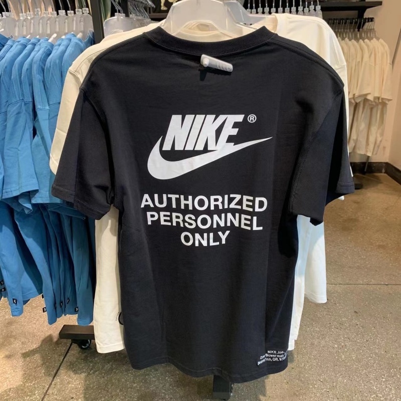 Áo Thun Nike100% Cotton Cổ Tròn Tay Ngắn Dáng Rộng Thoáng Khí Thời Trang Cho Nam DM6428-010