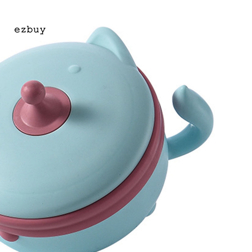 Bát Ăn 400ML Hình Hoạt Hình Thân Thiện Với Môi Trường Có Giác Hút Giúp Bé Phát Triển