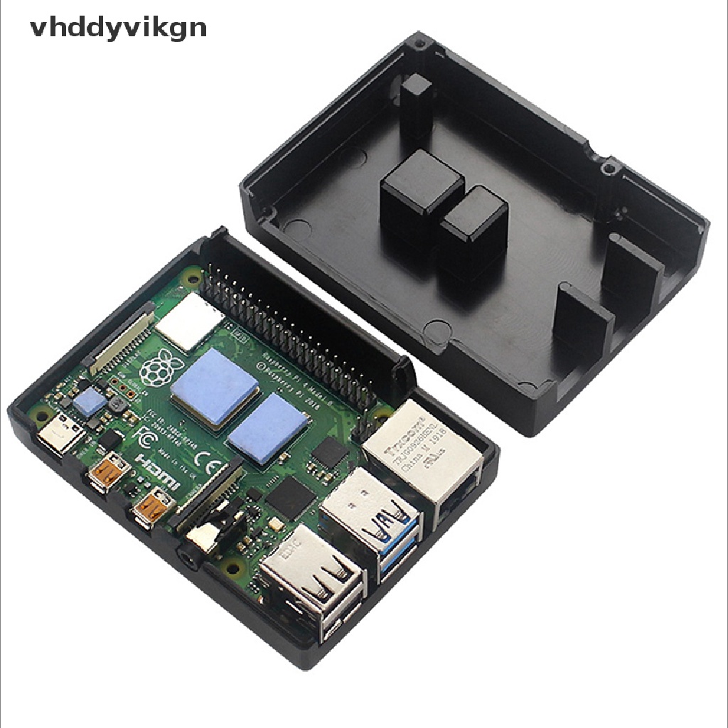 Vỏ Nhôm CNC Kèm Quạt Tản Nhiệt Cho GeeekPi Raspberry Pi 4 Pi 4B