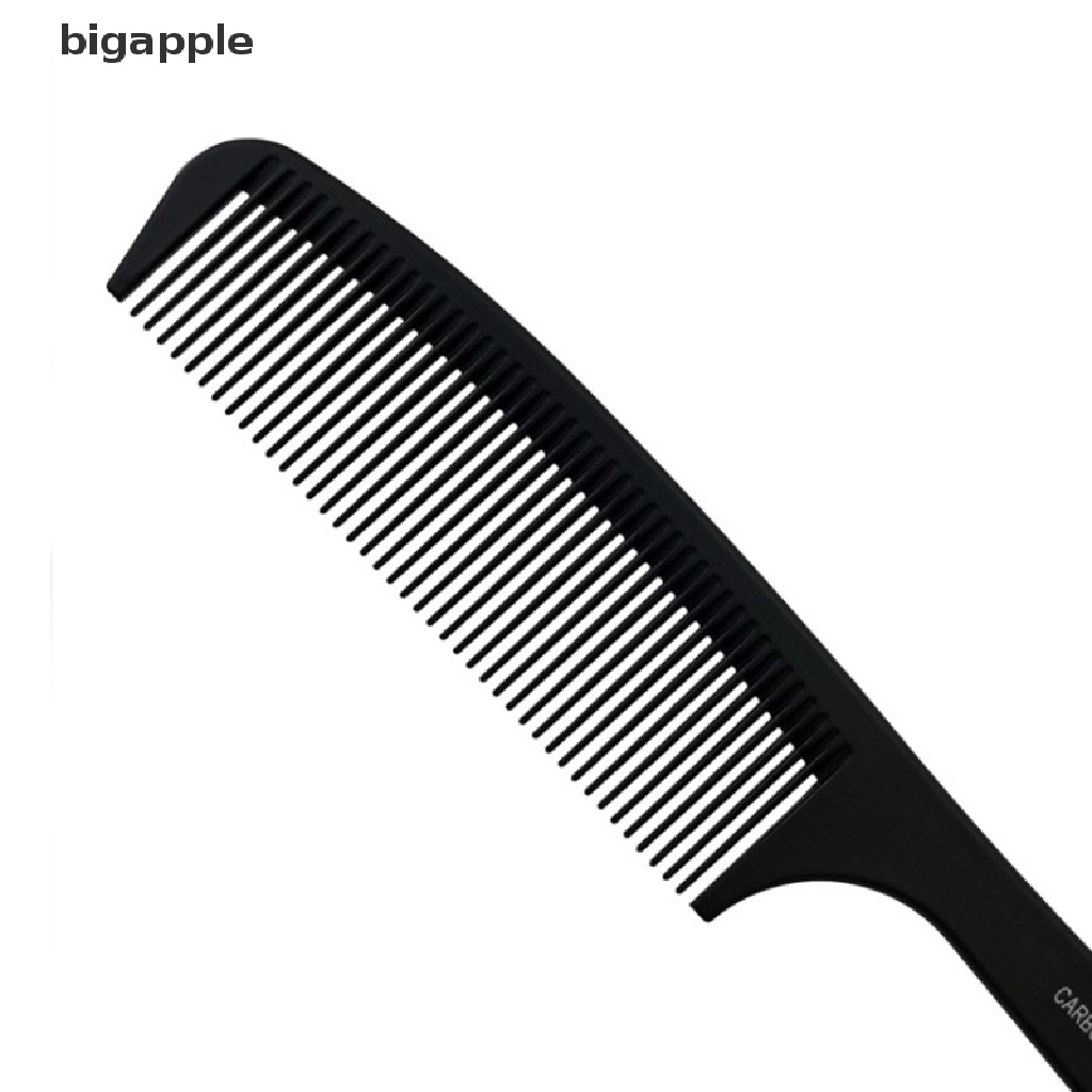 Bộ 2 Lược Chải Tóc Màu Đen Bằng Nhựa Resin Chống Tĩnh Điện Chịu Nhiệt
