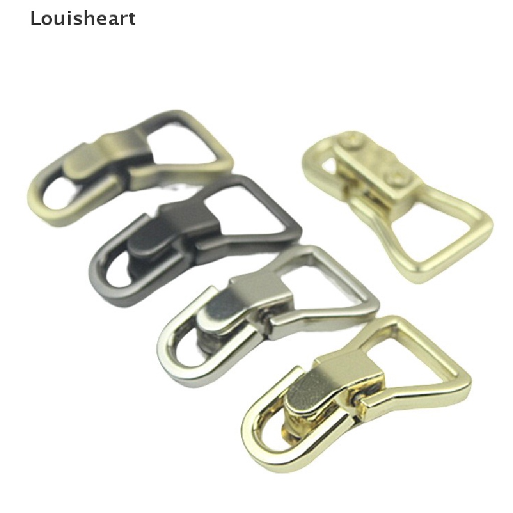 Phụ Kiện Khóa Kim Loại Treo Cạnh Túi Xách Da Thủ Công DIY TFG