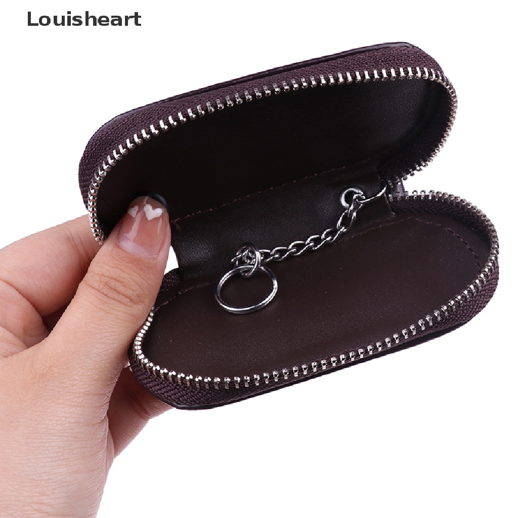 1 Vỏ Da Bảo Vệ Chìa Khóa Xe Hơi Chất Lượng Cao Louisheart TFG