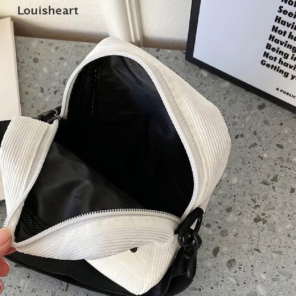 Túi Đeo Chéo Vai Bằng Vải Thời Trang Louisheart TFG