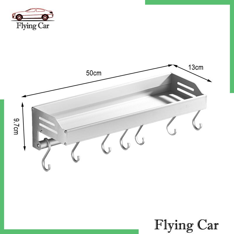 Kệ Để Đồ Dùng Nhà Bếp / Tắm Gắn Tường Tiết Kiệm Không Gian Kèm Móc Chữ S Tiện Dụng Lzdjfmy2