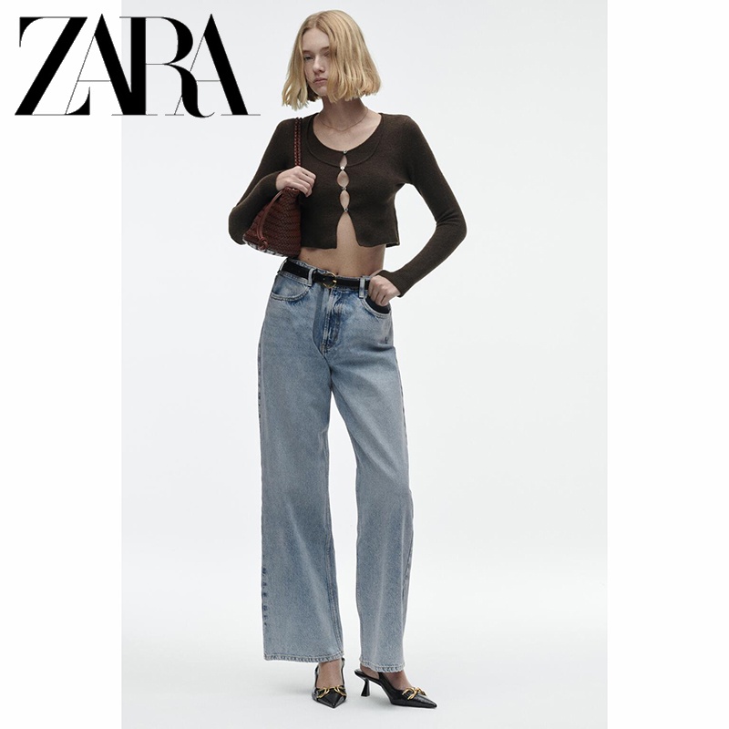 Zara Giày Cao Gót Thời Trang Mùa Xuân Dành Cho Nữ