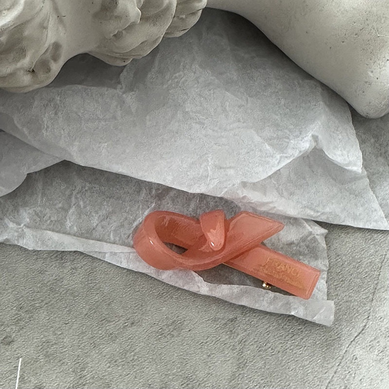 Kẹp Tóc Mái Ngang 4cm Màu Vàng Kim Phong Cách Hàn Quốc Tinh Tế Cho Nữ