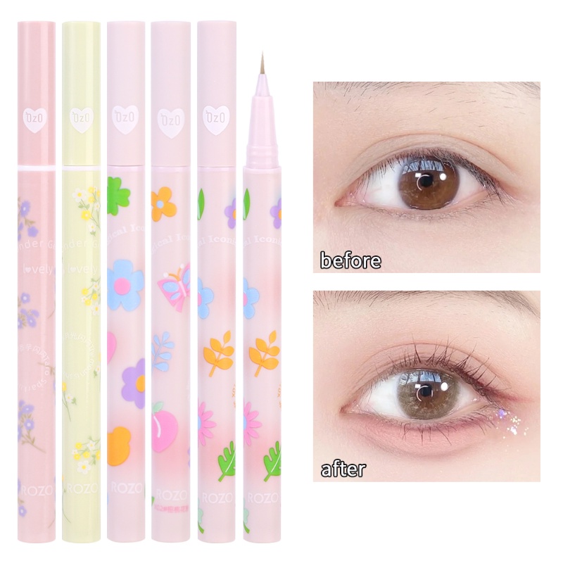 Bút Kẻ Mắt Dạng Lỏng 5 Màu Tùy Chọn Chống Nước Lâu Trôi Tiện Dụng