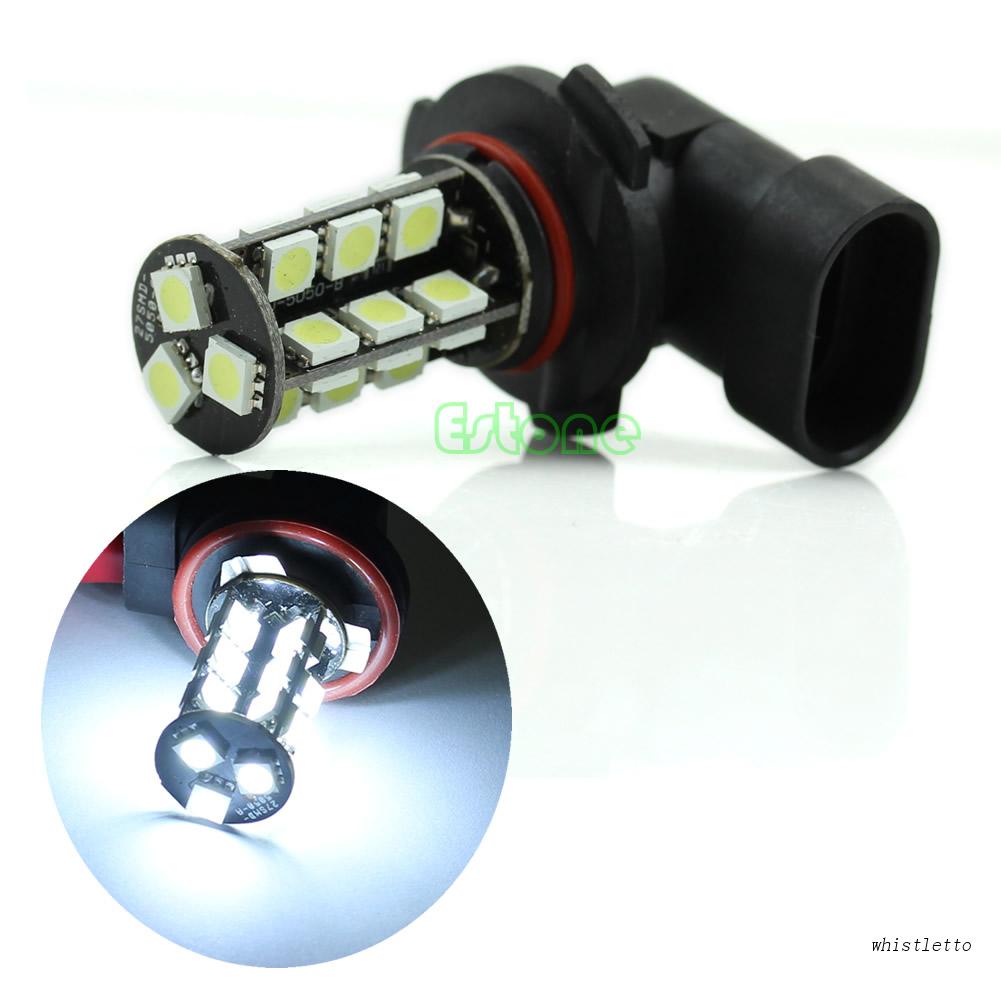 Bộ Đèn Pha LED 9005 5050 HB3 27LED DC 12V Ánh Sáng Trắng Dành Cho Ô Tô