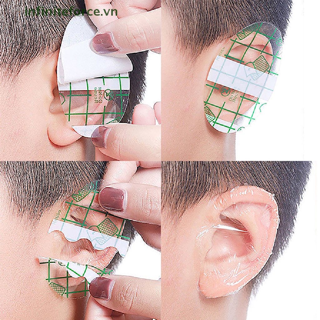 Set 20 Mũ Bơi Bằng Nhựa Bảo Vệ Tai Chống Thấm Nước Khi Nhuộm Tóc Cho Bé