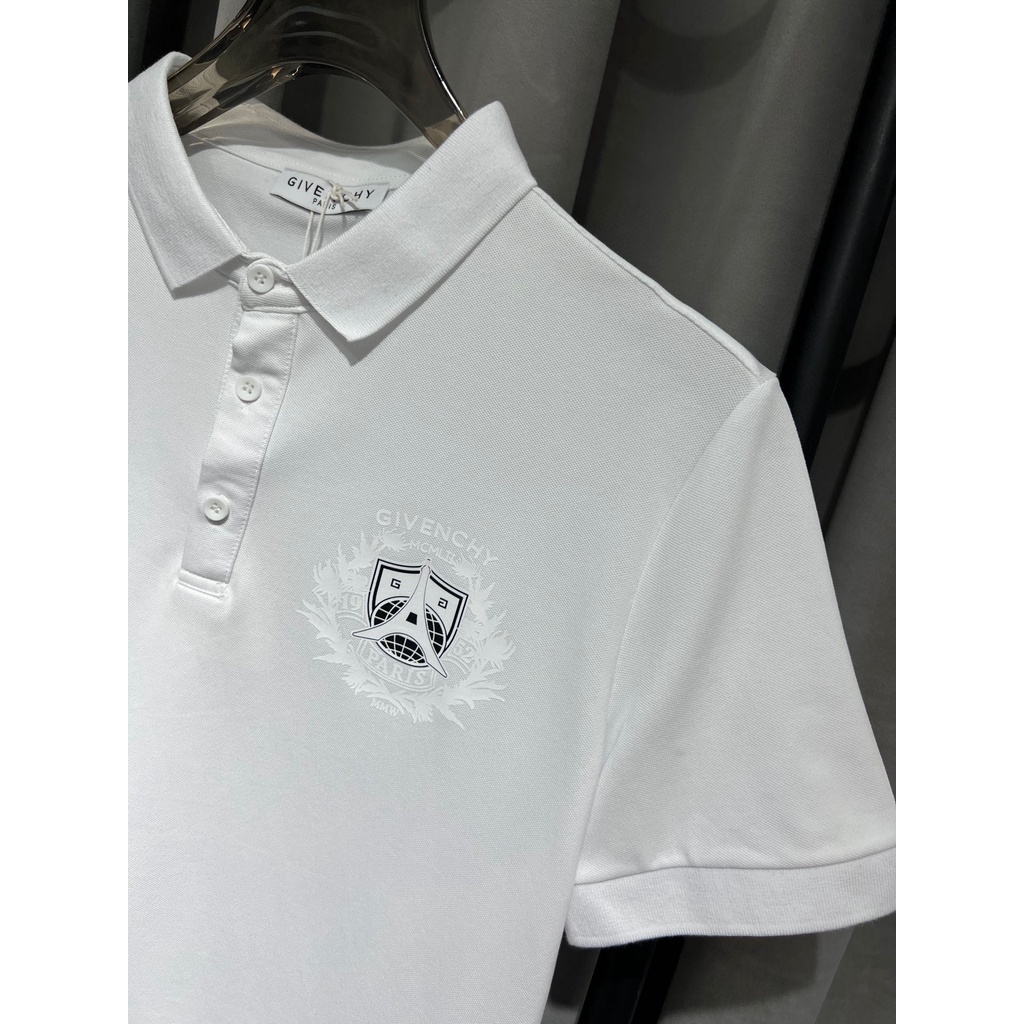 G1venchy Áo Thun polo Tay Ngắn In Hình monogram Mới Dành Cho Nam Size S-4XL
