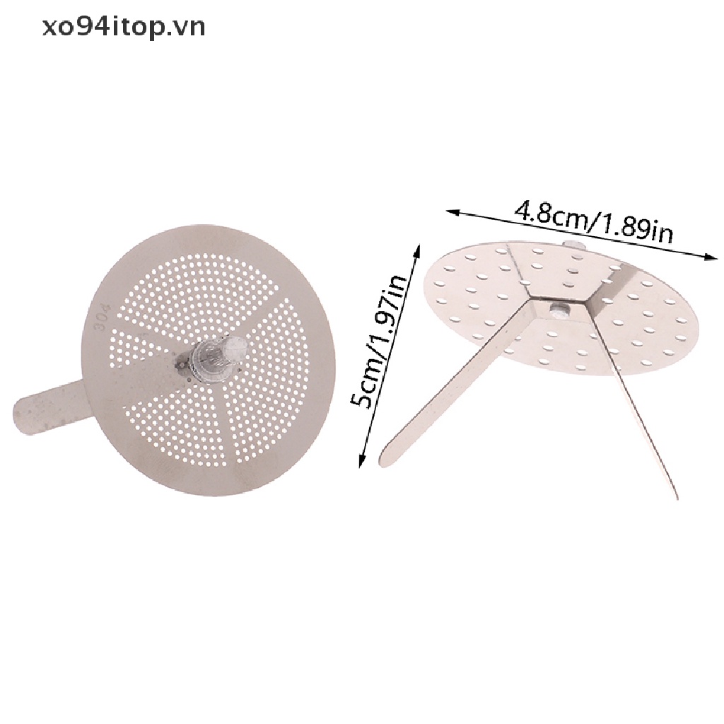 1 Phễu Bằng Thép Không Gỉ Có Thể Tháo Rời Tiện Dụng