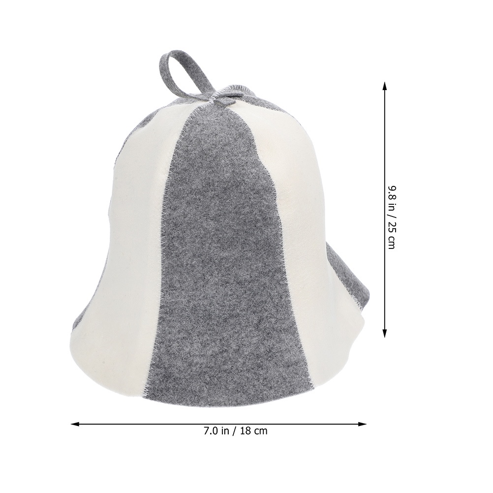 Set 2 Mũ Tắm Bằng Vải Nỉ Dành Cho Nam Giới