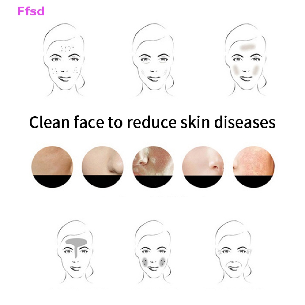 {Ffsd} Bàn Chải Silicone Rửa Mặt Cho Nam Giới * Bán Chạy