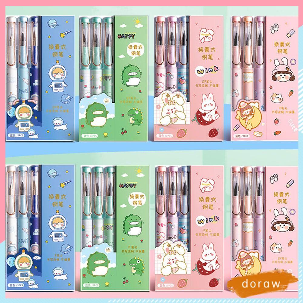 Bút Mực Gel Có Mũ Trùm Đầu Dành Cho Học Sinh